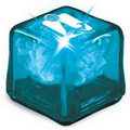 Blue Ice Cube w/LED Light